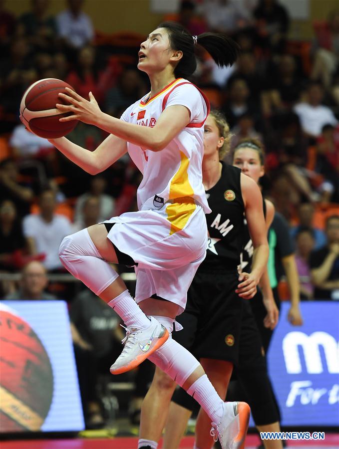 (SP)CHINA-HAIAN-BASKETBALL-INTERNATIONAL WOMEN'S CHALLENGE (CN)