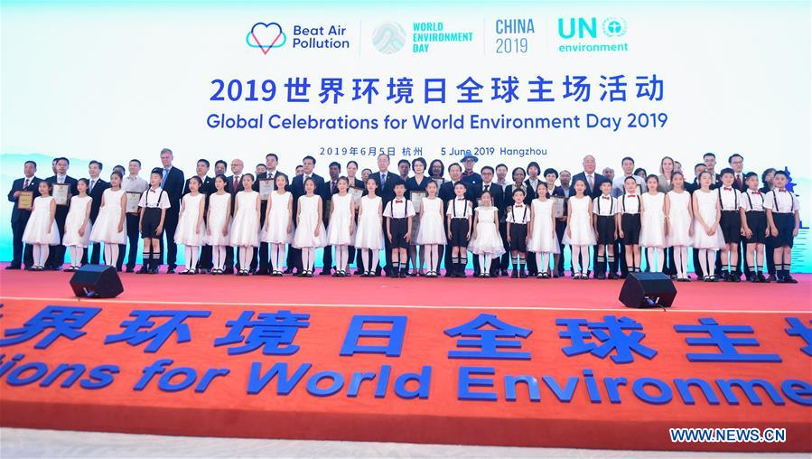 CHINA-ZHEJIANG-HANGZHOU-WORLD ENVIRONMENT DAY-CELEBRATIONS (CN)