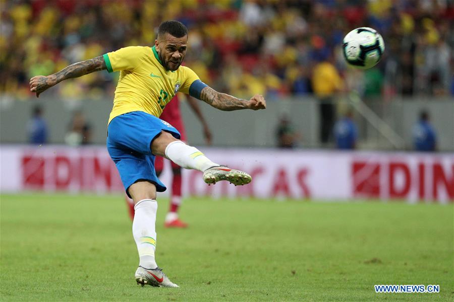 (SP)BRAZIL-BRASILIA-SOCCER-FRIENDLY MATCH-BRAZIL VS. QATAR