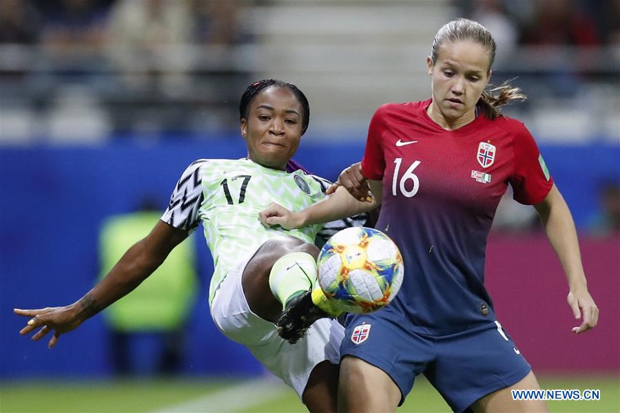 (SP)FRANCE-REIMS-SOCCER-FIFA WOMEN'S WORLD CUP-NOR VS NGA