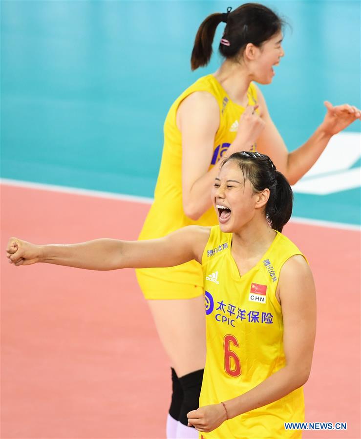 (SP)CHINA-GUANGDONG-JIANGMEN-VOLLEYBALL-NATIONS LEAGUE (CN)