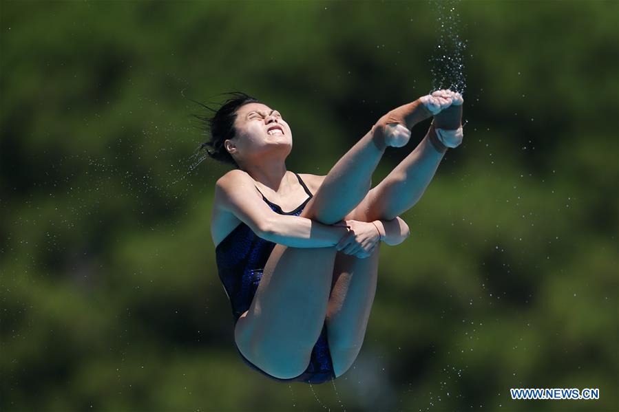 (SP)ITALY-NAPLES-SUMMER UNIVERSIADE-DIVIING-WOMEN'S 3M SPRINGBOARD-FINAL