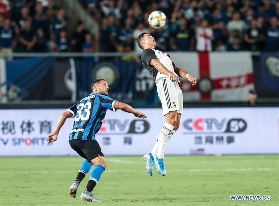 (SP)CHINA-NANJING-FOOTBALL-INTERNATIONAL CHAMPIONS CUP-JUVENTUS VS INTER MILAN (CN)