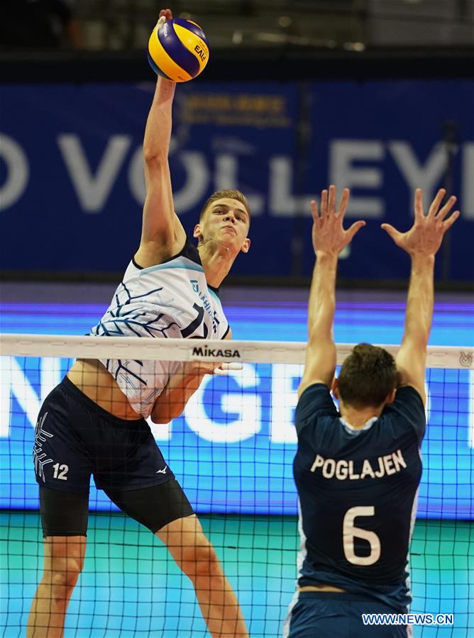 (SP)CHINA-NINGBO-FIVB-TOKYO VOLLEYBALL QUALIFICATION-FIN VS ARG(CN)