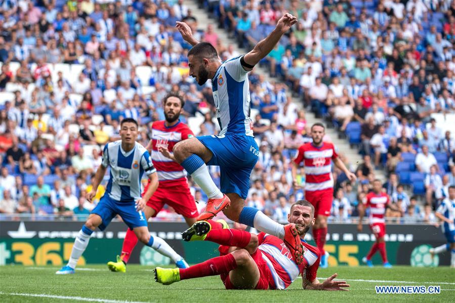 (SP)SPAIN-BARCELONA-SOCCER-SPANISH LEAGUE-ESPANYOL VS GRANADA