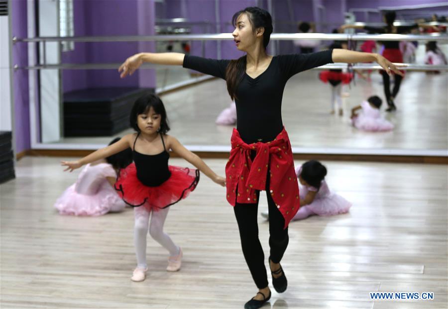 MYANMAR-YANGON-BALLET DANCE SCHOOL