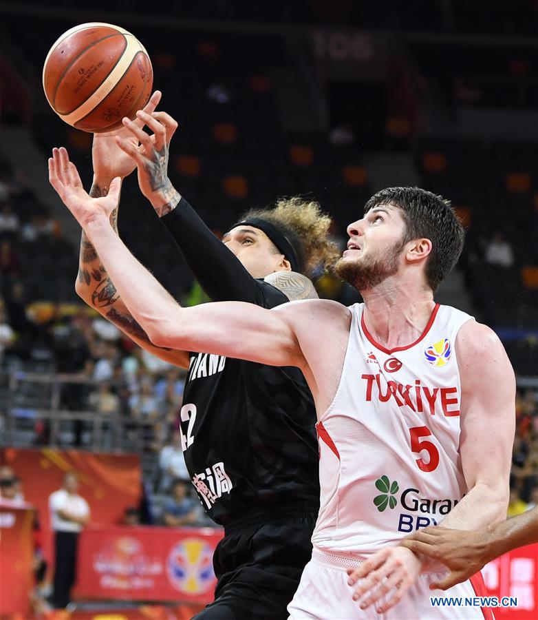 (SP)CHINA-DONGGUAN-BASKETBALL-FIBA WORLD CUP-NEW ZEALAND VS TURKEY (CN)