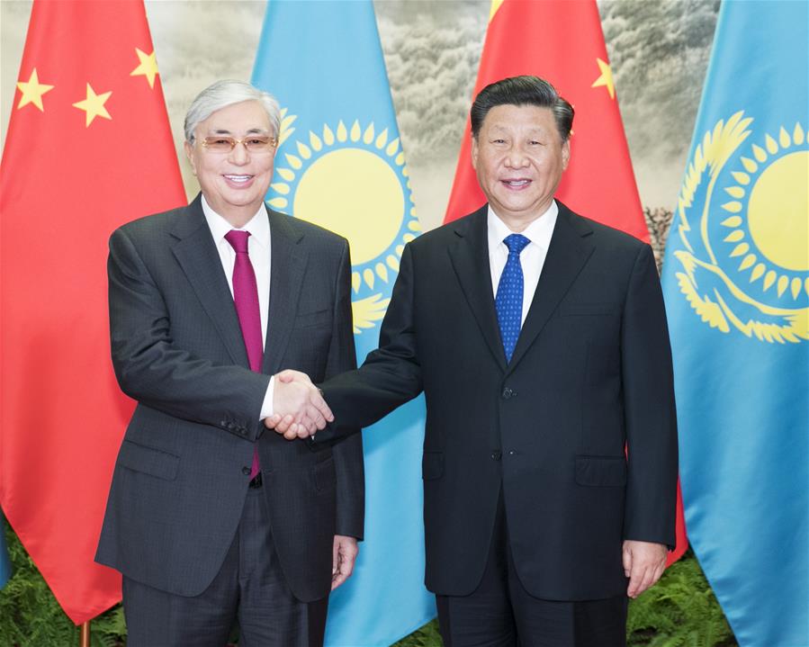 CHINA-BEIJING-XI JINPING-KAZAKH PRESIDENT-TALKS (CN)