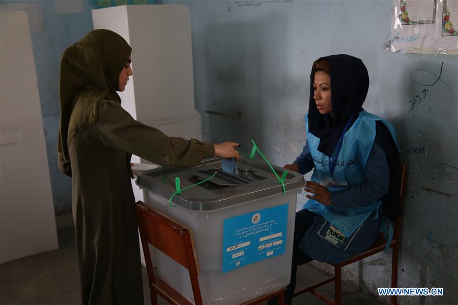 AFGHANISTAN-KABUL-PRESIDENTIAL ELECTION-VOTING