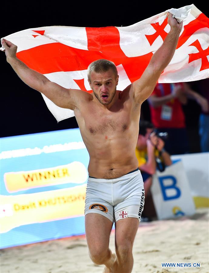 (SP)QATAR-DOHA-WORLD BEACH GAMES-MEN'S BEACH WRESTLING