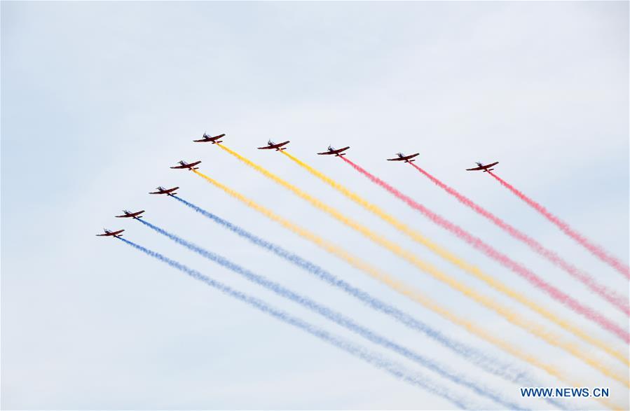 CHINA-JILIN-CHANGCHUN-PLA AIR FORCE-70TH ANNIVERSARY-CELEBRATIONS (CN)