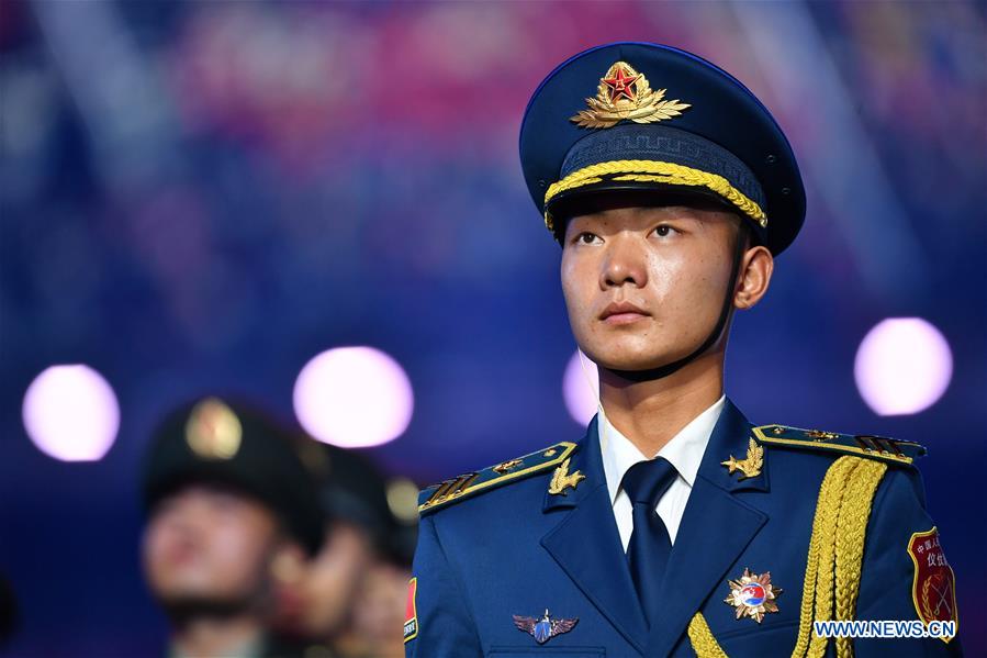 (SP)CHINA-WUHAN-7TH MILITARY WORLD GAMES-OPENING CEREMONY