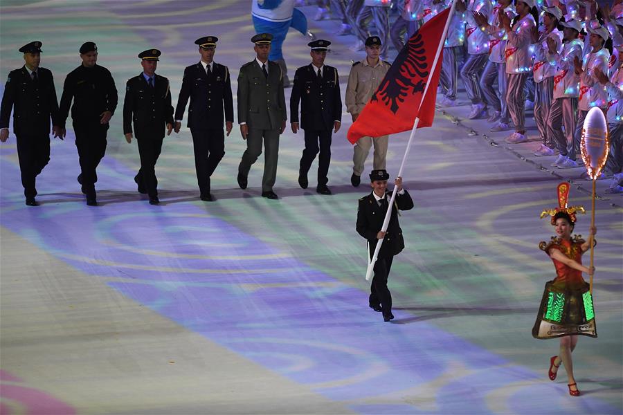 (SP)CHINA-WUHAN-7TH MILITARY WORLD GAMES-OPENING CEREMONY