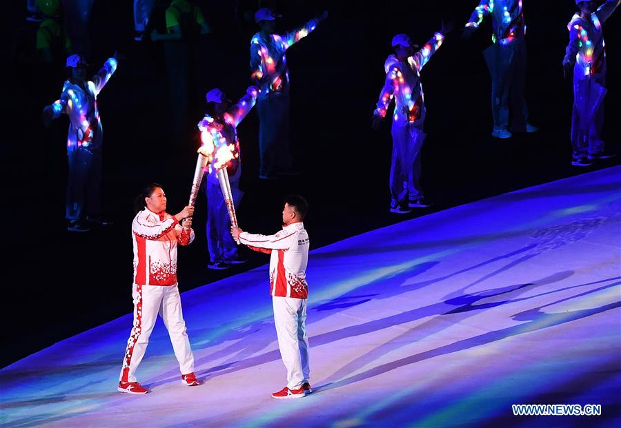 (SP)CHINA-WUHAN-7TH MILITARY WORLD GAMES-OPENING CEREMONY