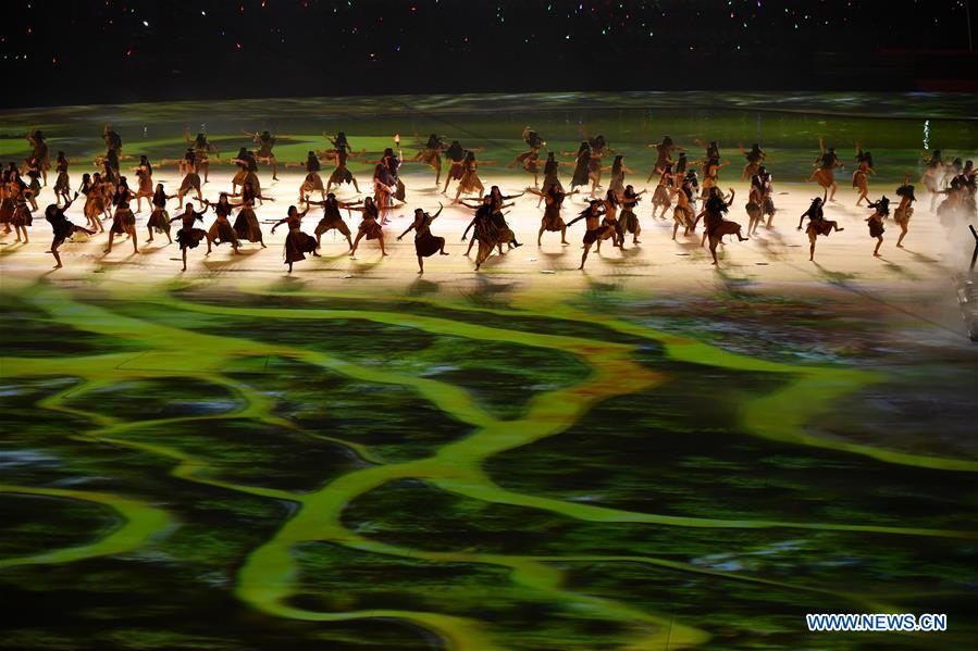 (SP)CHINA-WUHAN-7TH MILITARY WORLD GAMES-OPENING CEREMONY