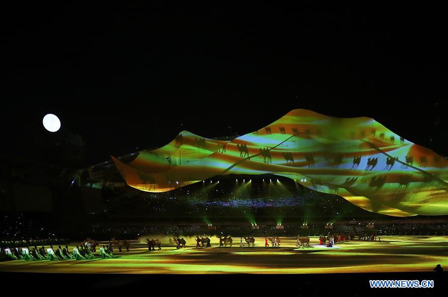 (SP)CHINA-WUHAN-7TH MILITARY WORLD GAMES-OPENING CEREMONY