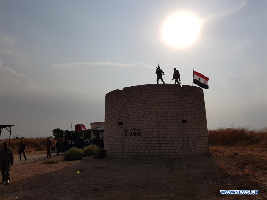 SYRIA-HASAKAH-ARMY-U.S.-BASE-ENTRY