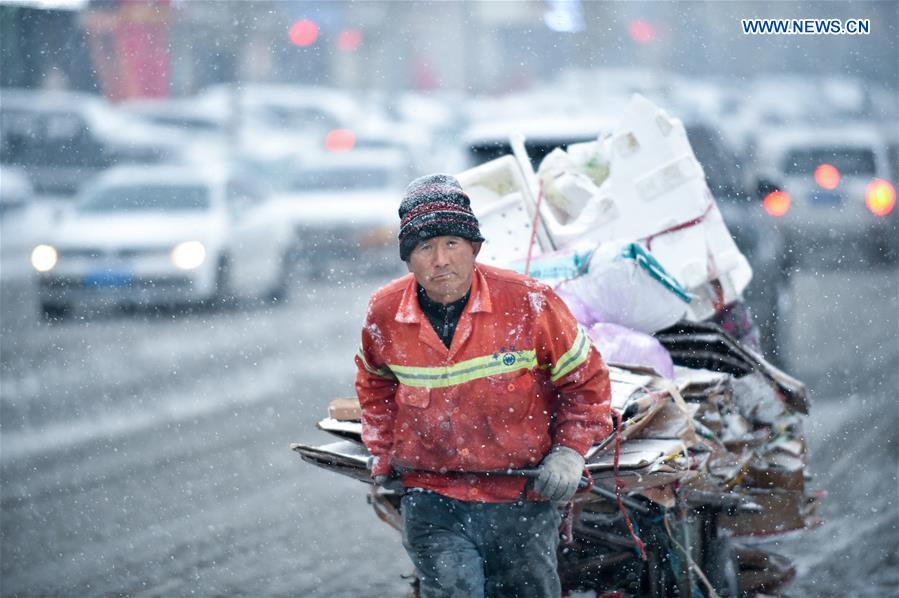 CHINA-JILIN-CHANGCHUN-SNOWFALL (CN)