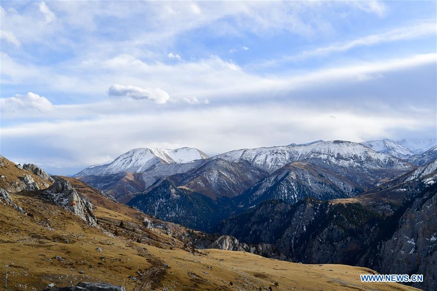 CHINA-QINGHAI-YUSHU-WINTER SCENERY (CN)