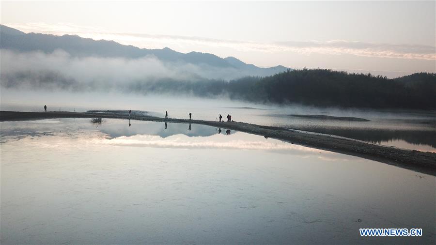 CHINA-ANHUI-WINTER-SCENERY (CN)