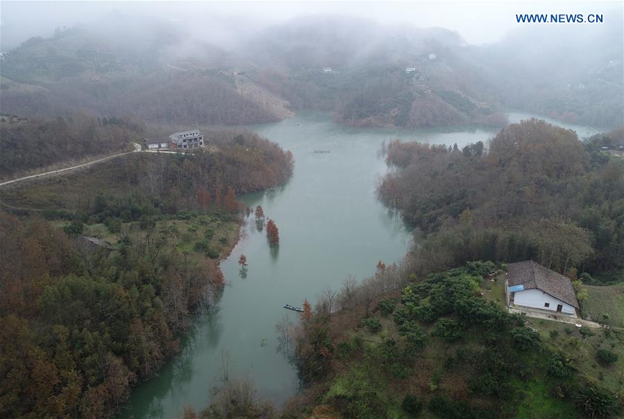 CHINA-SHAANXI-ANKANG-LAKE SCENERY (CN)