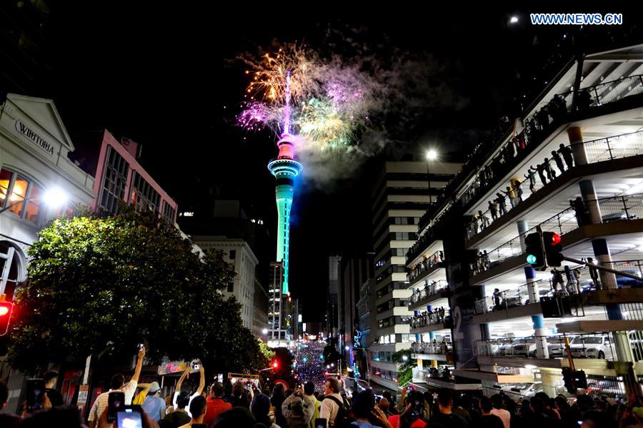 NEW ZEALAND-AUCKLAND-NEW YEAR CELEBRATIONS