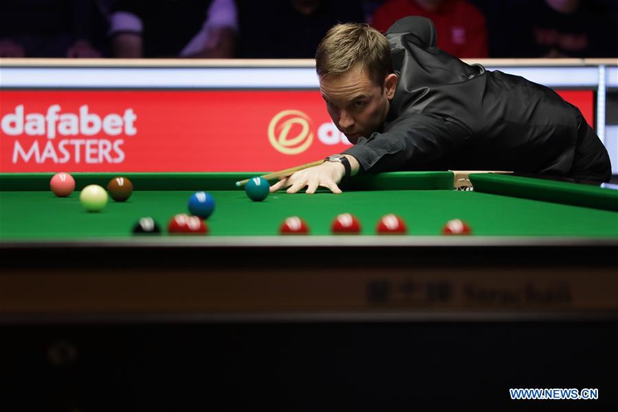 (SP) BRITAIN-LONDON-SNOOKER-MASTERS 2020