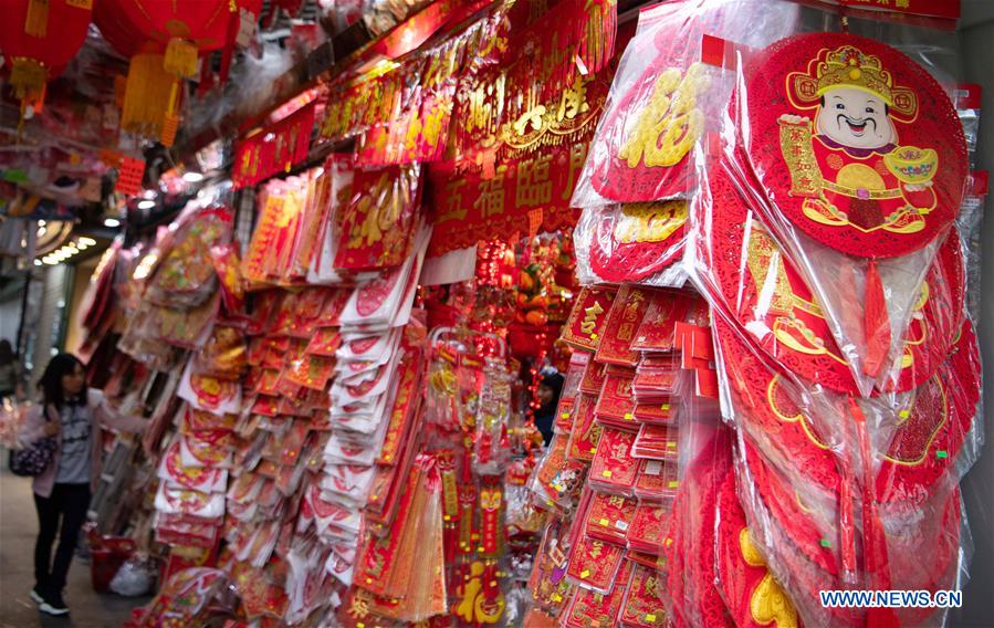 CHINA-MACAO-LUNAR NEW YEAR-SHOPPING (CN)