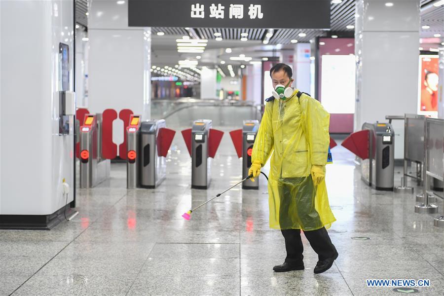 CHINA-HUNAN-CHANGSHA-NCP-SUBWAY-PREVENTION (CN)