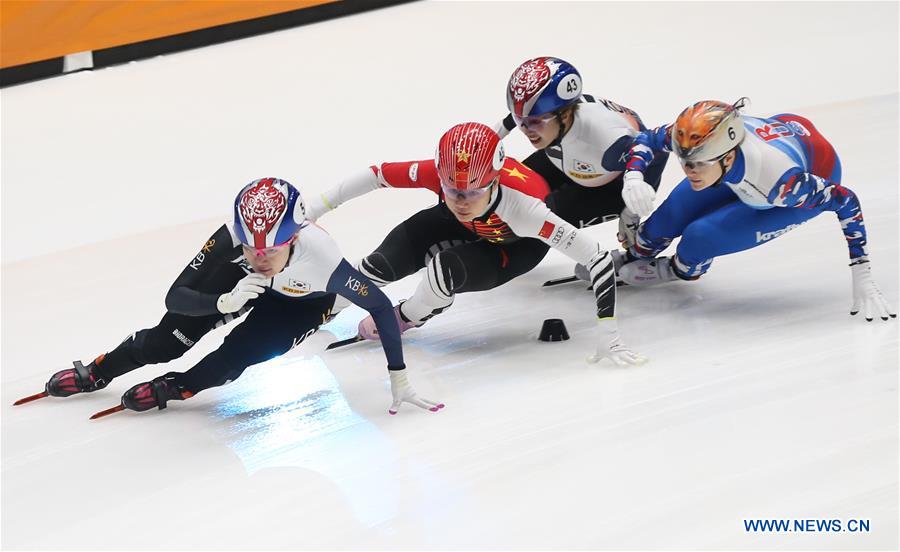 (SP)THE NETHERLANDS-DORDRECHT-ISU WORLD CUP-SHORT TRACK