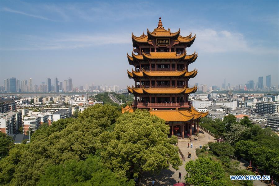 CHINA-WUHAN-COVID-19-TOURISM-YELLOW CRANE TOWER-REOPENING (CN)