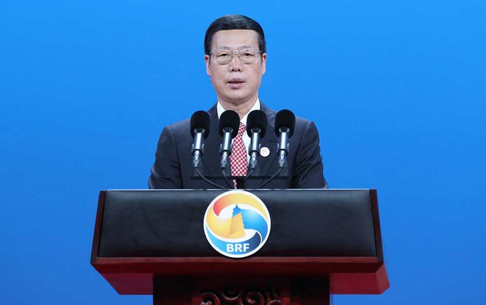 Chinese vice premier urges improving connectivity in Belt and Road development