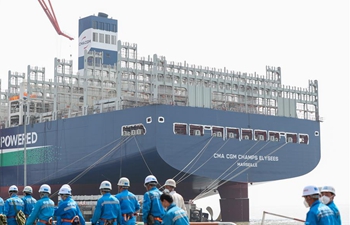 Shipyard company steps up resumption of production with epidemic prevention measures