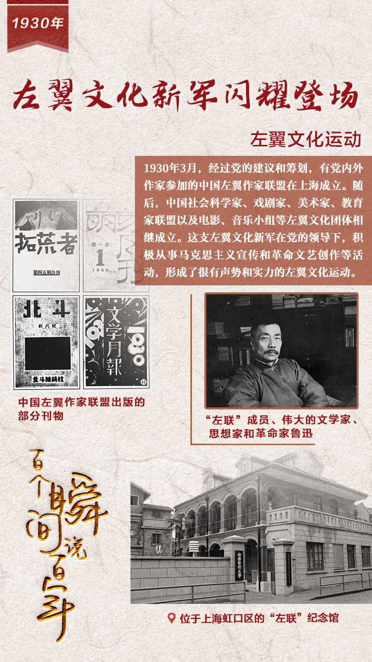 1930，左翼文化新军闪耀登场