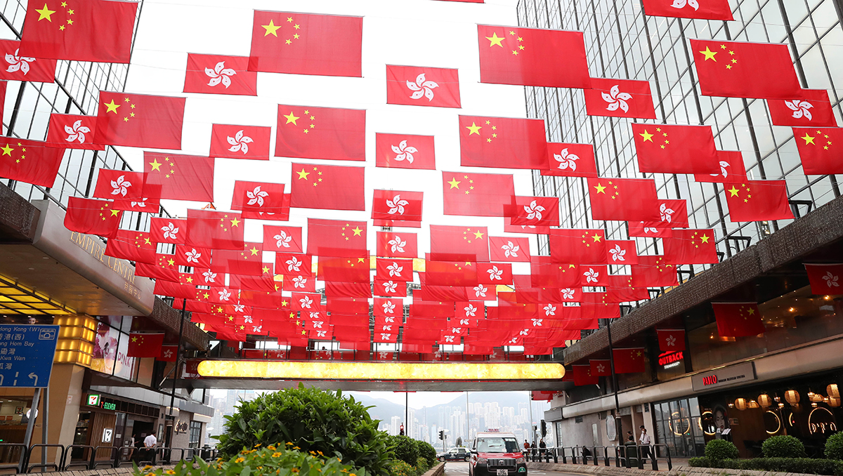 香港喜庆气氛浓